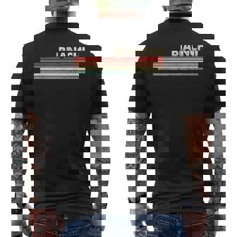 Camisa Bianchi Con Divertido Nombre Retrointage De Los Años 80 Y 90 Camiseta Hombre Estampado Espalda - Regaloses