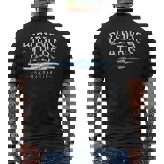 Camisa De Regalo Con Bandera Argentina De Buenos Aires Con Orgullo Argentino Camiseta Hombre Estampado Espalda - Regaloses