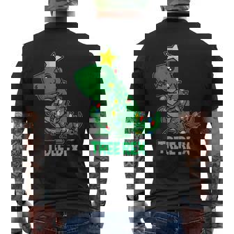 Camisa Fea De Navidad Trex Regalo Dinosaurio Anti Navidad Camiseta Hombre Estampado Espalda - Regaloses