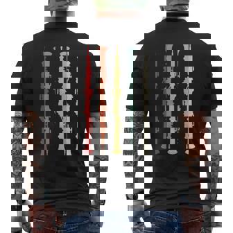 Camisaintage Retro De Los Años 70 Oboe Para Jugadores De Oboista Y Oboe Camiseta Hombre Estampado Espalda - Regaloses