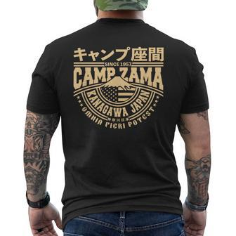 Camp Zama Japan American Military Base Kanagawa Japan Men's T-shirt Back Print - Monsterry UK