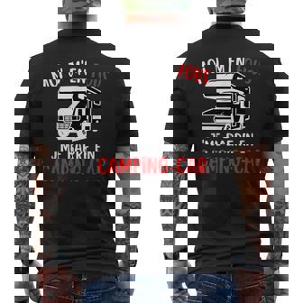 Camping Car Humour Cadeau Rigolo Homme Personnalise Camping T-shirt imprimé au dos - Cadeauxyz