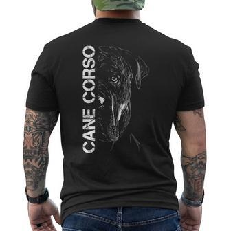 Cane Corso Dog S T-Shirt mit Rückendruck - Seseable