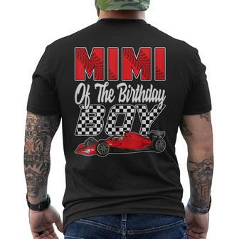 Car Racing Mimi Of The Birthday Boy Formula Race Car Men's T-shirt Back Print - Monsterry UK