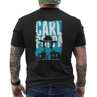 Carl Poppa T-Shirt Mens Back Print T-shirt - Thegiftio UK