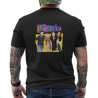 I Carly With All Characters Mens Back Print T-shirt - Thegiftio UK