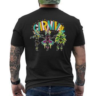 Carnival In Rio De Janeiro T-Shirt mit Rückendruck - Seseable