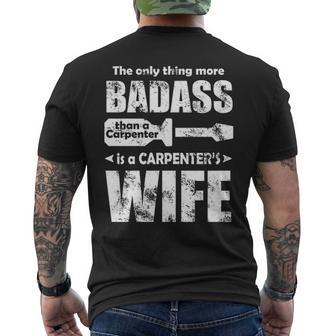Carpenter's Wife Men's T-shirt Back Print | Mazezy UK
