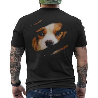 Cavalier King Charles In Me Dogdesign Pedigree Dog Men's T-shirt Back Print | Mazezy
