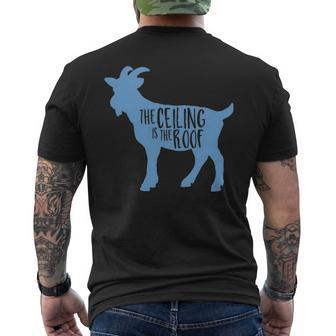 The Ceiling Is The Roof Mens Back Print T-shirt - Thegiftio UK