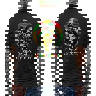 Celebrating Junenth Breaking Every Chain 1865 Men's T-shirt Back Print - Seseable