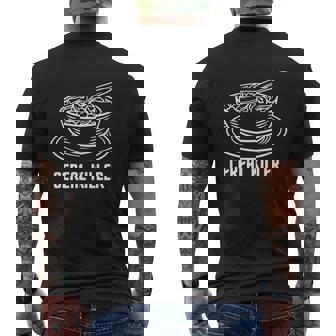 Cereal Killer V2 Mens Back Print T-shirt - Thegiftio