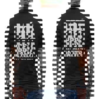 Cerveza Papa Padre Cerveza Artesanal Camiseta Hombre Estampado Espalda - Regaloses