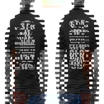 C'est Pas Moi Qu'explique Mal C'est Les Autres Qui Sont Cons T-shirt imprimé au dos - Cadeauxyz