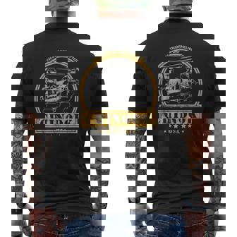 Ch47 Chinook Helicopter Chinook Usa Mens Back Print T-shirt - Thegiftio UK