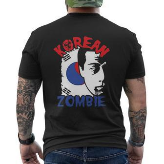 Chan Sun Jug Korean Zombie Walkout Mens Back Print T-shirt - Thegiftio UK