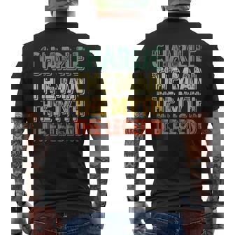 Charlie The Man The Myth The Legend First Name Charlie Men's T-shirt Back Print - Seseable