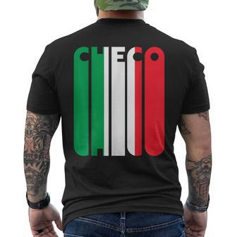 Checo 11 Formula Racing Fast Cars Racetrack Fan Mexico Men's T-shirt Back Print | Mazezy CA