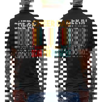 Cheer Dad Scan For Payment Best Cheerleading Dad Fathers Day Men's T-shirt Back Print - Thegiftio