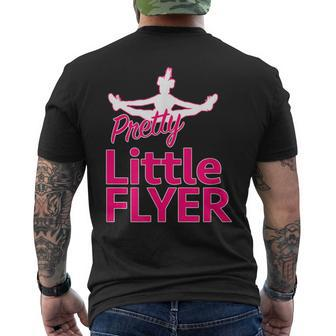 Cheerleading Pretty Little Flyer Cheer Men's T-shirt Back Print - Monsterry UK