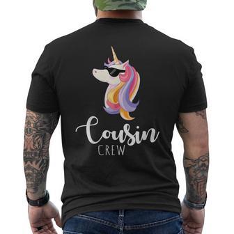 Chemises Cousin Crew Unicorn Amusantes Pour Enfants T-shirt imprimé au dos - Cadeauxyz