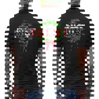 Chest Nuts Matching Chestnuts Christmas Couples Nuts V12 Mens Back Print T-shirt - Thegiftio