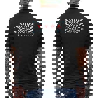 Chicago Flag Skyline Know About Chicago Mens Back Print T-shirt - Thegiftio
