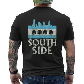 Chicago Irish Southside Mens Back Print T-shirt - Thegiftio UK