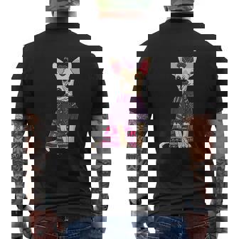 Chihuahua Or Chiwawa Dog Breeds As A Pirate Sweet Dog Mens Back Print T-shirt - Thegiftio