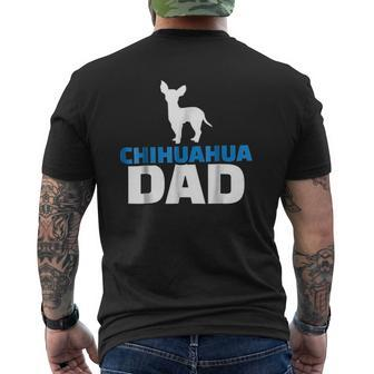 Chihuahua Dad Mens Back Print T-shirt | Mazezy CA