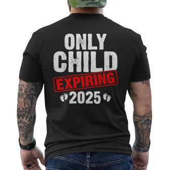Only Child Expiring 2025 Big Brother Promoted To Big Bro Men's T-shirt Back Print - Monsterry AU