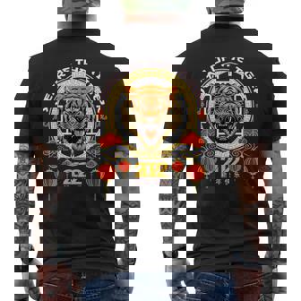 Chinese Zodiac Tiger 2022 The Year Of The Tiger 2022 Mens Back Print T-shirt - Thegiftio UK