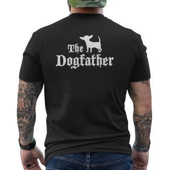 Chiweenie Dog T Dogfather Mens Back Print T-shirt | Mazezy