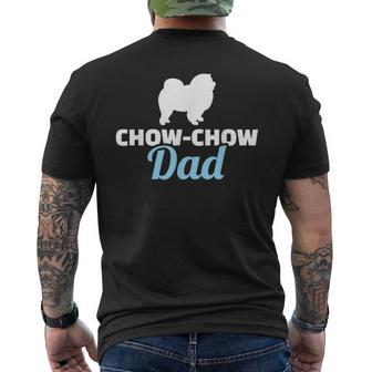Chow-Chow Dad Men's T-shirt Back Print - Monsterry