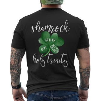 Christian St Patrick's Day Religious Faith Inspirational Men's T-shirt Back Print | Mazezy UK
