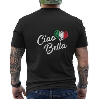 Ciao Bella Italian Hello Beautiful Mens Back Print T-shirt - Thegiftio UK