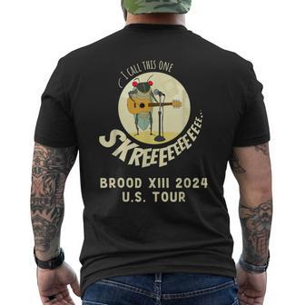 Cicada Brood Xiii Cicada Song Men's T-shirt Back Print - Seseable