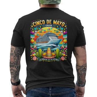 Cinco De Mayo Cruise 2024 Men's T-shirt Back Print | Mazezy