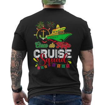 Cinco De Mayo Cruise Squad Mexican Trip Family Matching Men's T-shirt Back Print - Monsterry AU