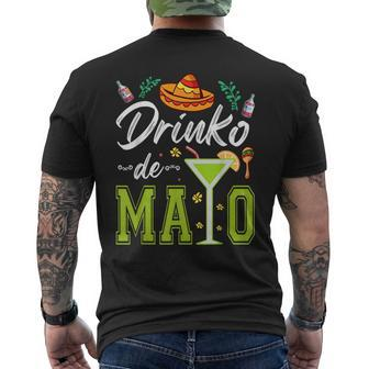Cinco De Mayo Drinko De Mayo Fiesta Mexican Women Men's T-shirt Back Print | Mazezy