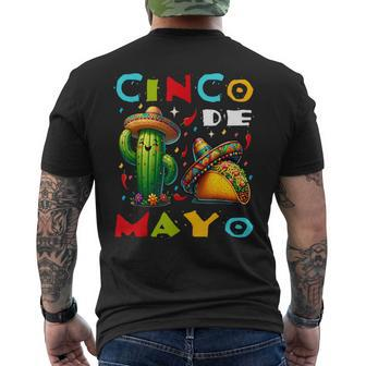 Cinco De Mayo Mexican Fiesta Squad 5 De Mayo For Women Men's T-shirt Back Print | Mazezy