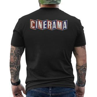 Cinerama Vintage Retro Movie Theatre Los Angeles Men's T-shirt Back Print - Monsterry UK