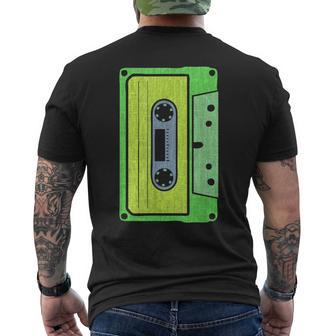 Cinta De Casete Para Amantes De Los Años 80 Y 90 Disfraz Camiseta Hombre Estampado Espalda - Regaloses