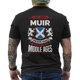 Clan Muir Scottish Surname Family Reunion Scotland Men's T-shirt Back Print - Monsterry UK