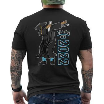 Class Of 2022 Dabbing Senior 2022 Graduate Graduation Men Mens Back Print T-shirt - Thegiftio