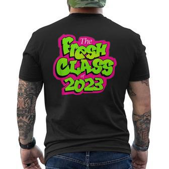 Class Of 2023 Future Senior Fresh 90S Tv Style Graduation Mens Back Print T-shirt - Thegiftio UK
