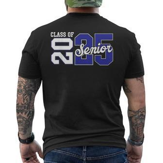 Class Of 2025 Senior 2025 Back To School 2025 Graduation 25 Men's T-shirt Back Print - Seseable