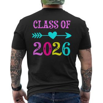 Class Of 2026 Grow With Me T For Teachers Students Men's T-shirt Back Print - Monsterry
