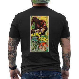 Classic Vintage Horror Retro Movie Poster Collectors T Men's T-shirt Back Print - Monsterry