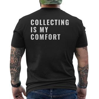 Clock Collector Meme Quote Men's T-shirt Back Print - Monsterry